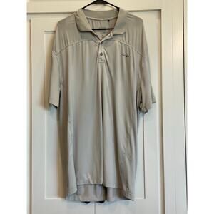 Snake Eyes Dry-18 gray XL golf polo
